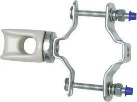 Top Pick Sigma Engineered Solutions ProConnex 0 in. D Porcelain/Steel Wire Holder For NM/SE 1 pk
