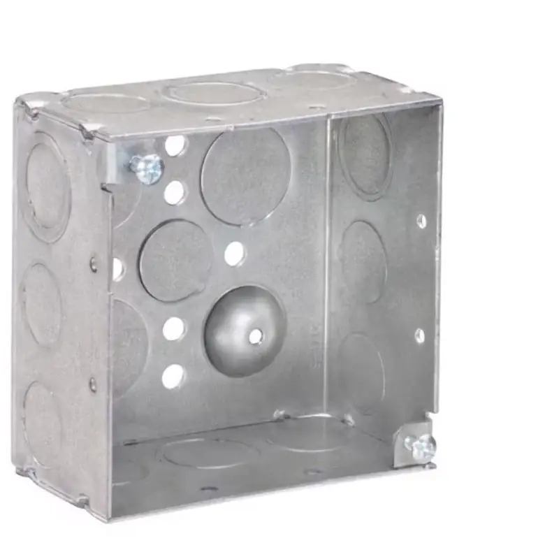 Southwire Old Work 30.3 cu in Square Galvanized Steel Electrical Box Silver Time-Limited