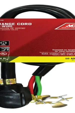 Ace 250 V 4 ft. L Range Cord Must Have