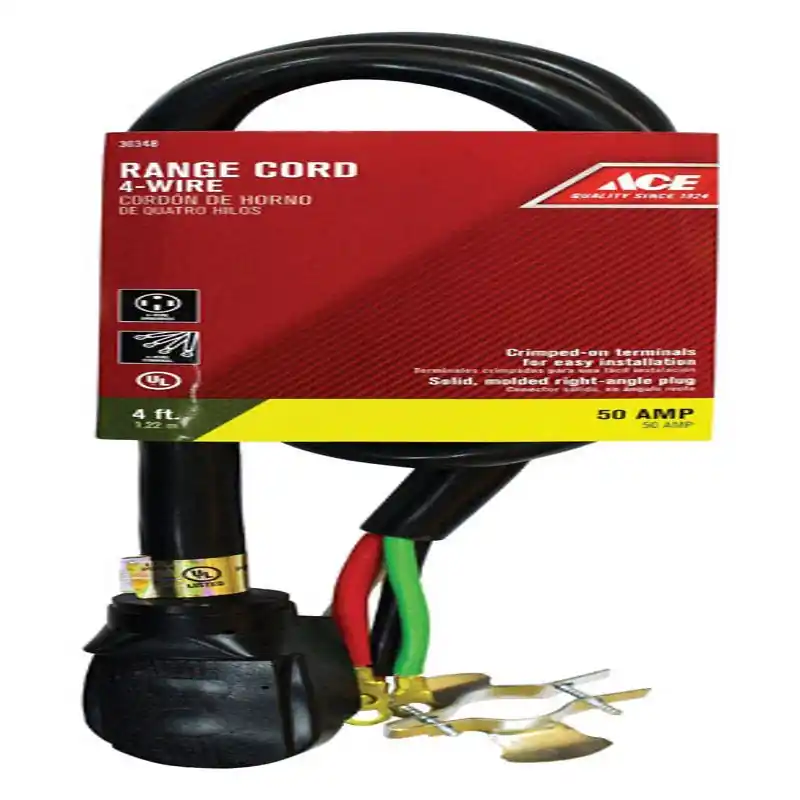 Ace 250 V 4 ft. L Range Cord Must Have