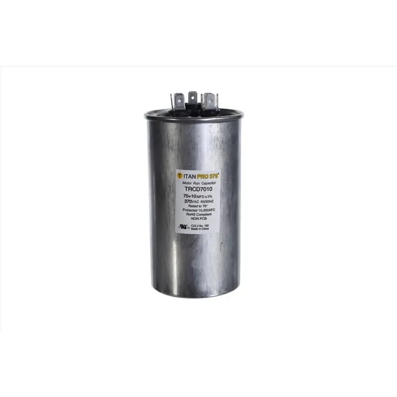 Order Now Titan Pro 70+10 MFD 370 V Round Run Capacitor