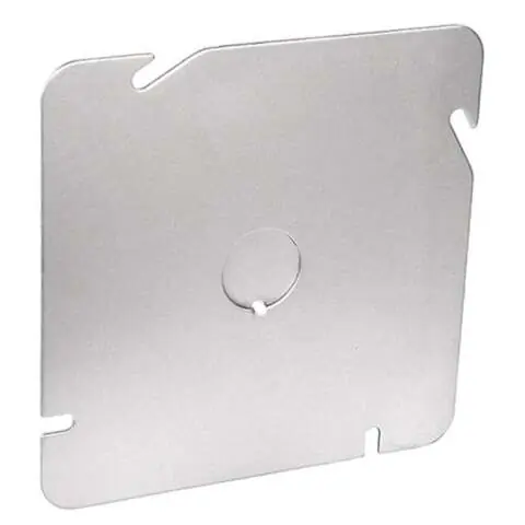 Southwire Square Steel 4-11/16 in. H Flat Box Cover Secure Checkout