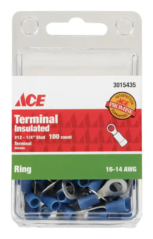 Ace Ring Terminal Blue 100 pk Exclusive Offer