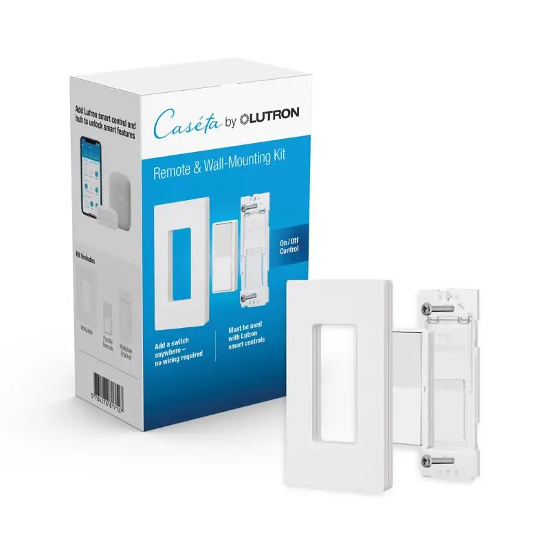 Lutron Pico Smart Smart-Enabled Wireless Remote w/Wall Mount Kit White 1 pk Best Price