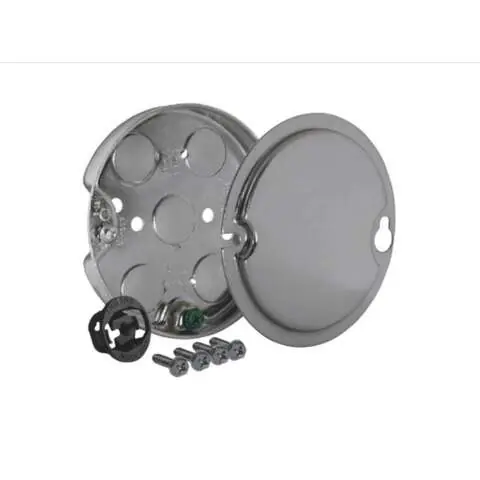 Buy Direct Southwire Old Work Round Steel Ceiling Box