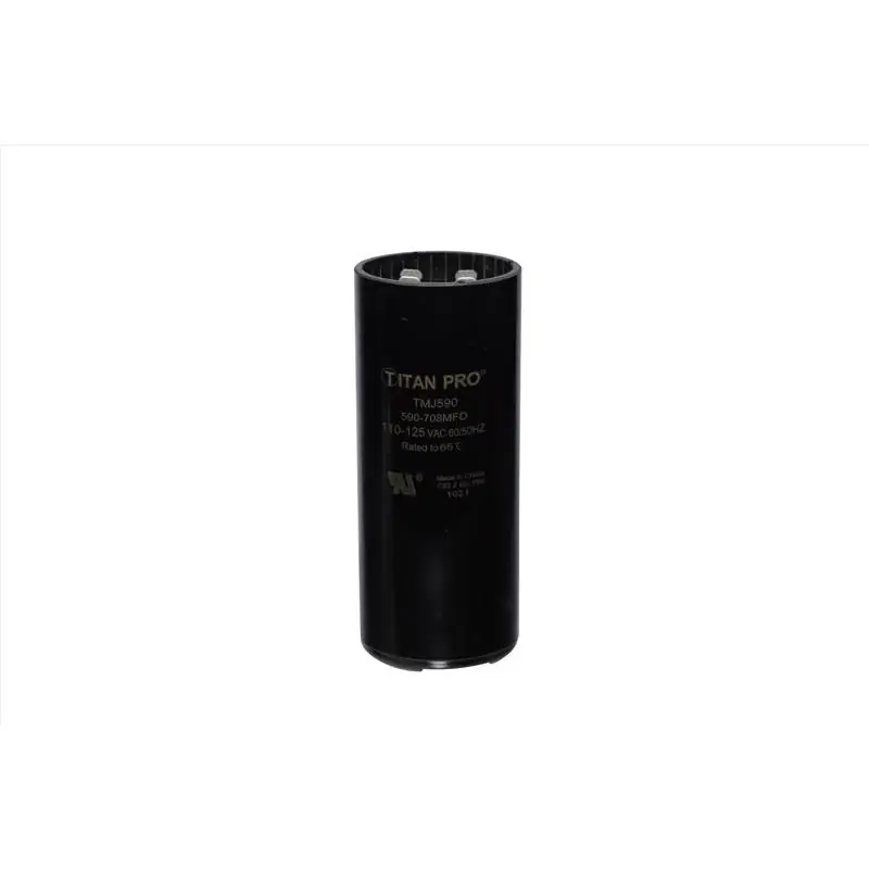 While Supplies Last Titan Pro 590-708 MFD 125 V Round Start Capacitor