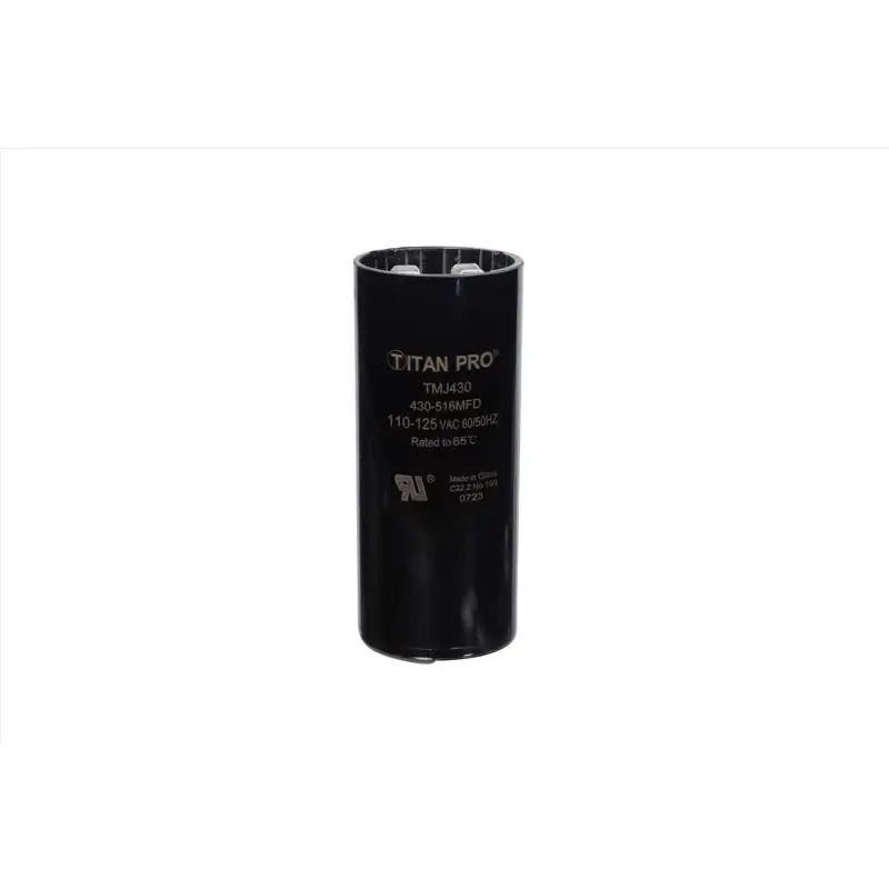 Price Cut Titan Pro 430-516 MFD 125 V Round Start Capacitor