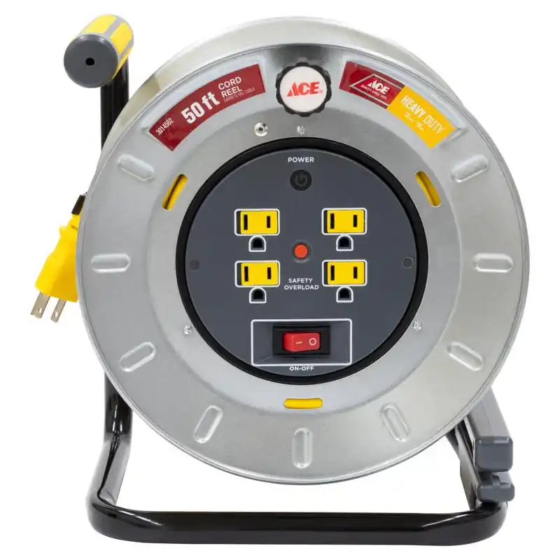 Instant Buy Ace 50 ft. L Metal Cord Reel