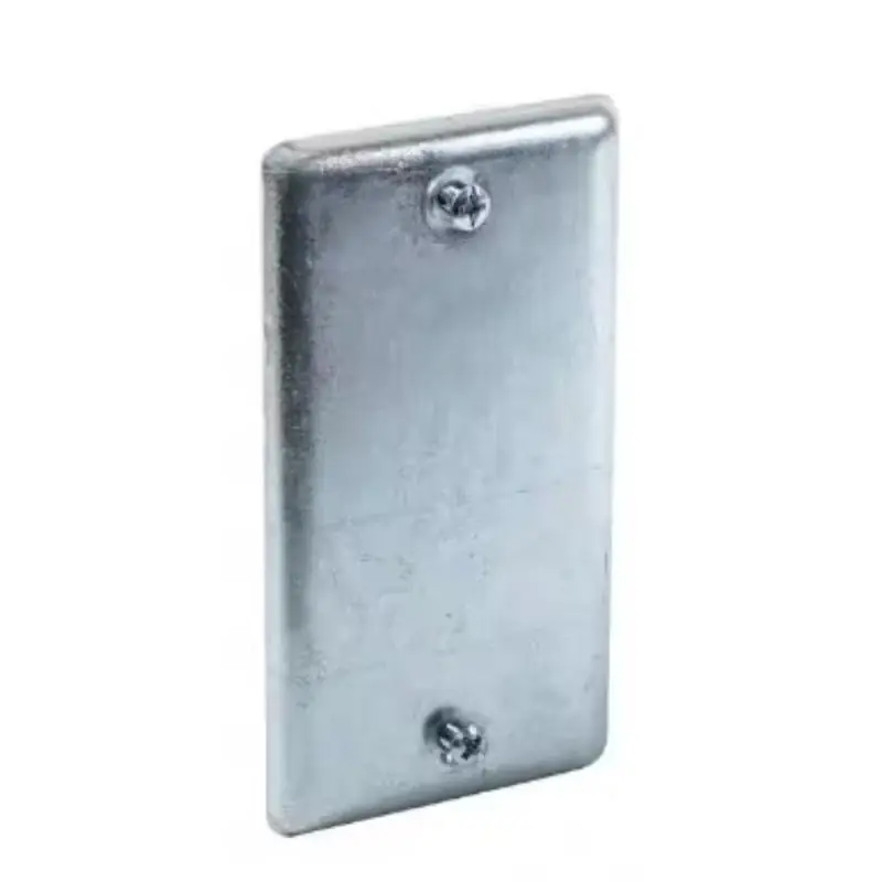 Southwire Rectangle Steel 1 gang Box Cover Next Day Delivery