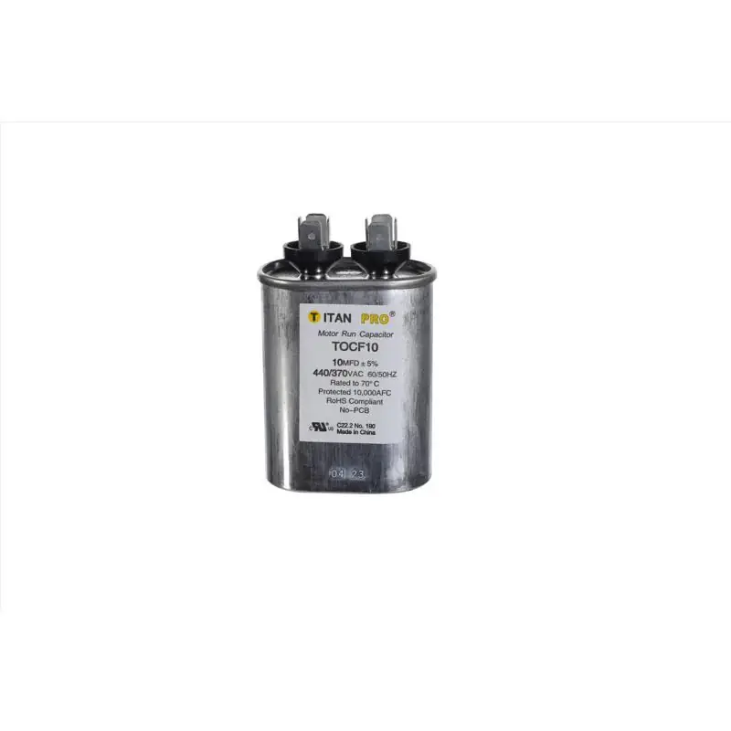 Titan Pro 10 MFD 440 V Oval Run Capacitor Price Cut