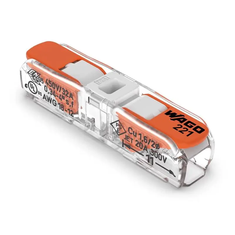 Buy Direct WAGO 221 Series Locking Cable Splicer/Reducer 10 pk