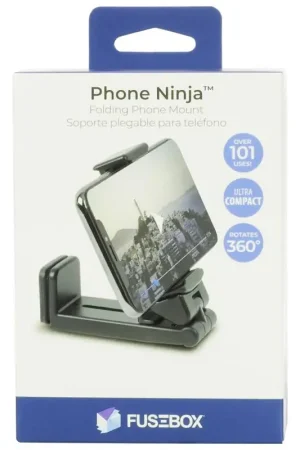 Trusted Brand Fusebox Phone Ninja Black Device Mount For All Mobile Devices