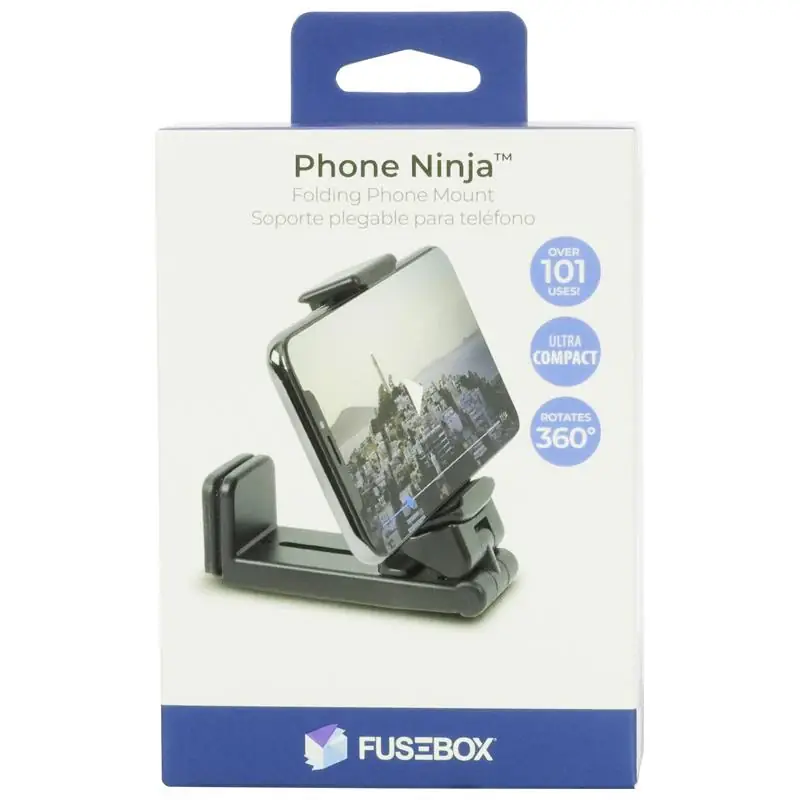 Trusted Brand Fusebox Phone Ninja Black Device Mount For All Mobile Devices