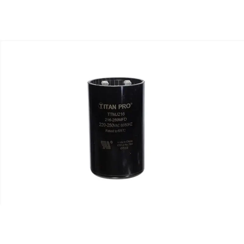 Bargain Titan Pro 216-259 MFD 250 V Round Start Capacitor