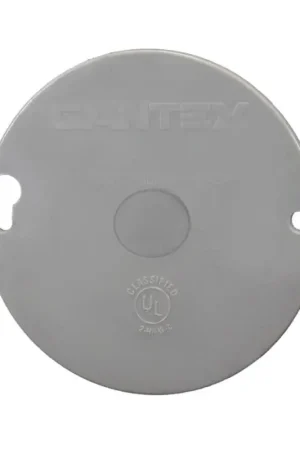 Cantex EZ Box Round PVC Ceiling Box Cover Time-Limited