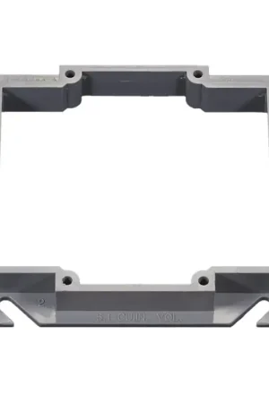 Cantex EZ Box Square PVC 2 gang 4 in. H X 4 in. W Mud Ring Buy Direct