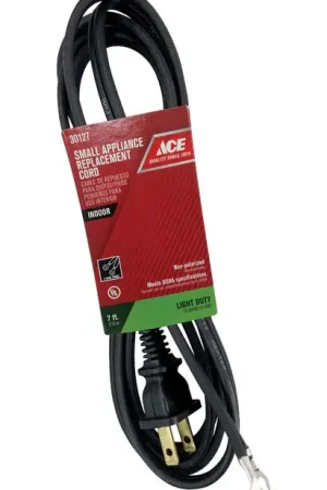 Ace 16/2 HPN 125 V 7 ft. L Appliance Cord Direct From Factory