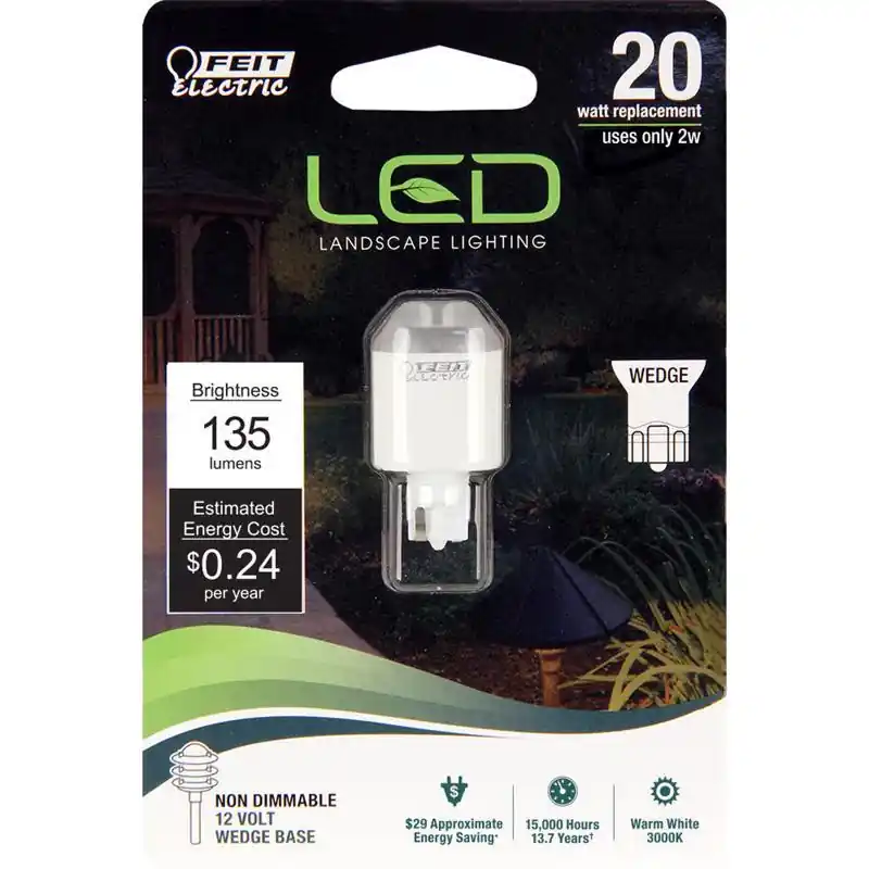 Feit T5 Wedge LED Bulb Warm White 20 Watt Equivalence 1 pk Limited Time