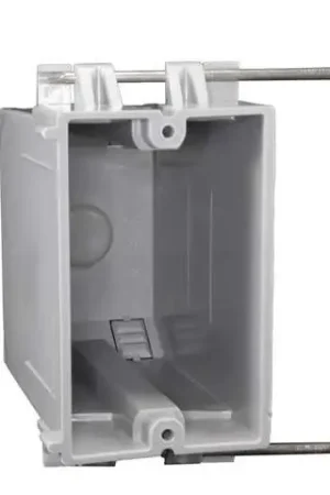 Discount Cantex EZ Box New Work 22 cu in Rectangle PVC 1 gang Switch Box Gray