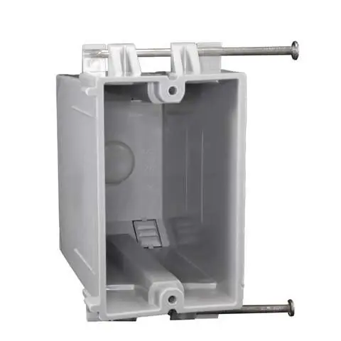 Discount Cantex EZ Box New Work 22 cu in Rectangle PVC 1 gang Switch Box Gray