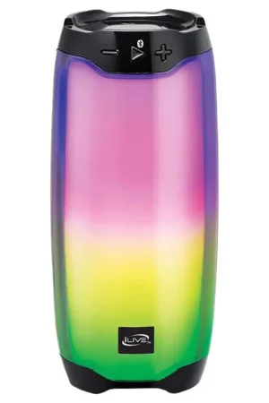 iLive Wireless Bluetooth Color Changing Speaker Don't Miss Out