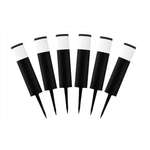 Living Accents Black/White Low Voltage 9 W LED Pathway Light 6 pk Seasonal Sale