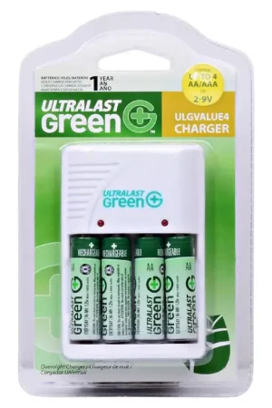 Special Discount UltraLast 4 Battery White Battery Charger