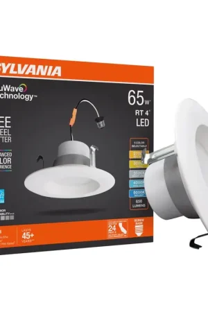 Sylvania TruWave White LED Retrofit Recessed Lighting 65 W Super Sale
