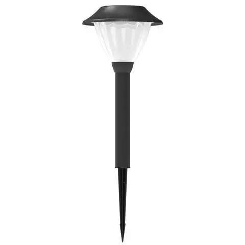 High Quality Living Accents Black/White Low Voltage 1.5 W LED Pathway Light 1 pk