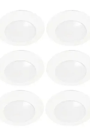 Top Rated Halo White 6 in. W Aluminum LED Retrofit Downlight 15.7 W