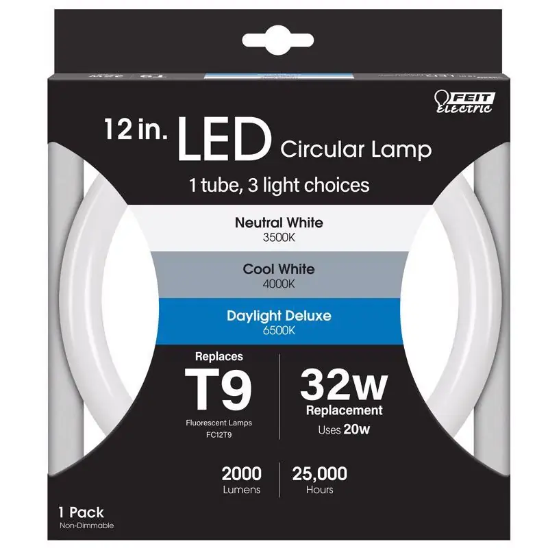 Feit T9 4-Pin LED Tube Light Color Changing 32 Watt Equivalence 1 pk Weekend Sale