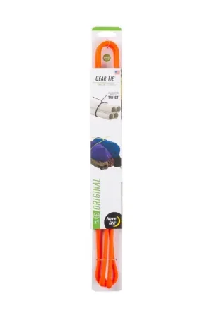 Nite Ize Gear Tie 64 in. L Orange Twist Ties 1 pk Certified