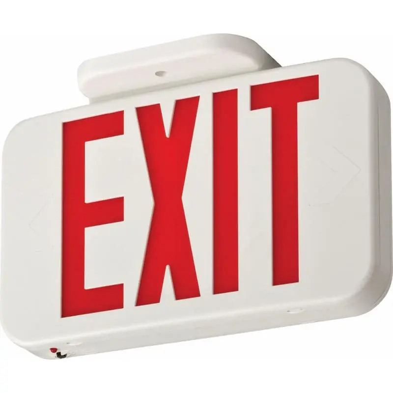While Supplies Last Lithonia Lighting Contractor Select Switch Hardwired LED White Exit Sign