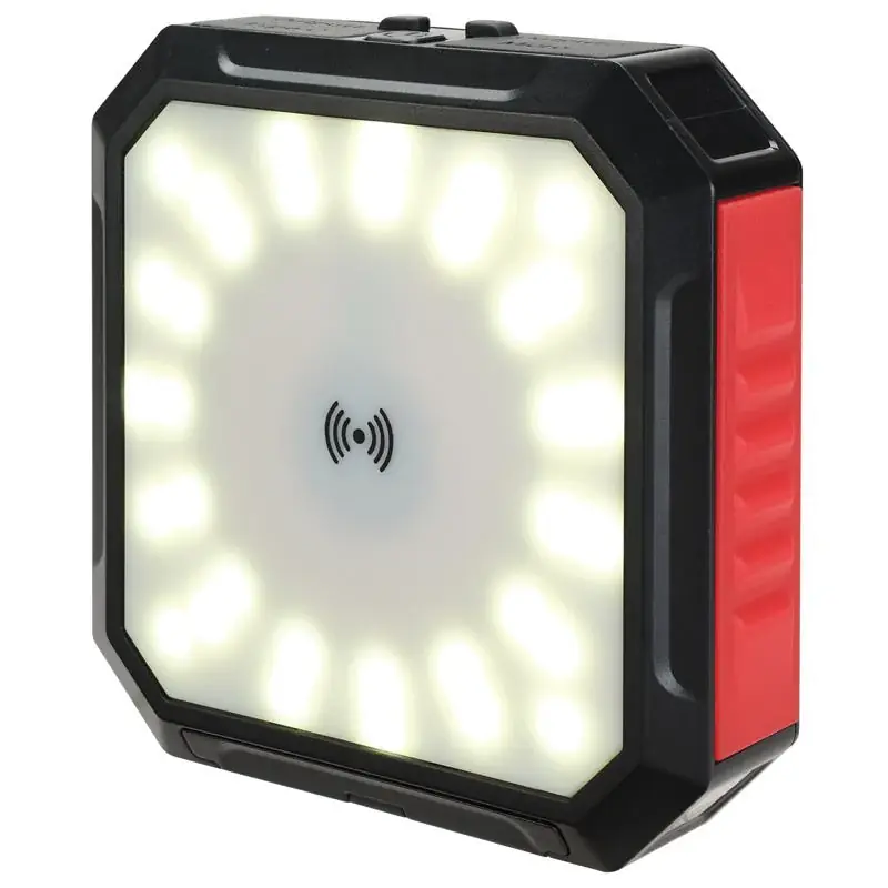 Deal WeatherX Black/Red LED Flashlight Power Bank