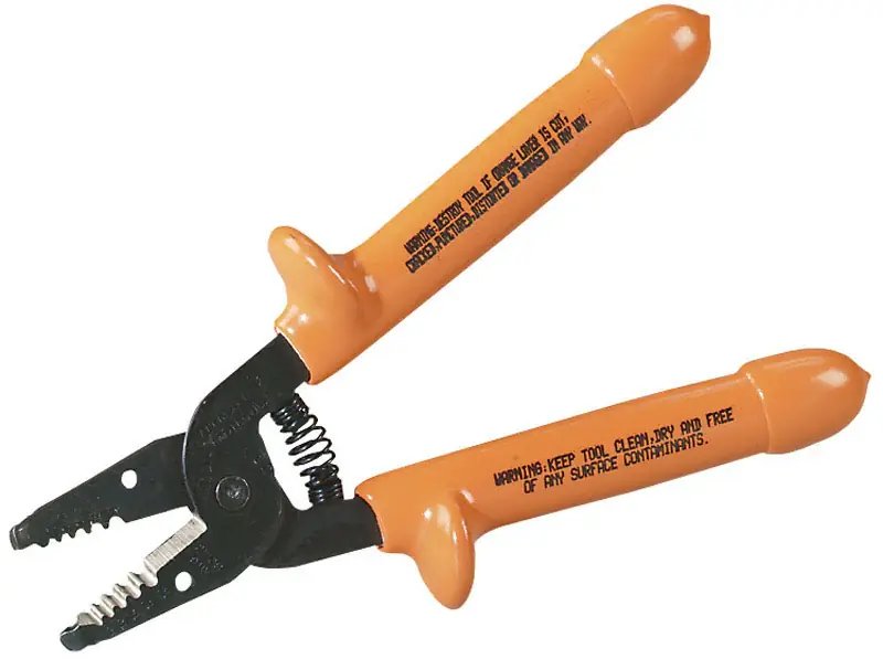 Hot Deal Klein Tools 18 Ga. 7 in. L Wire Stripper/Cutter