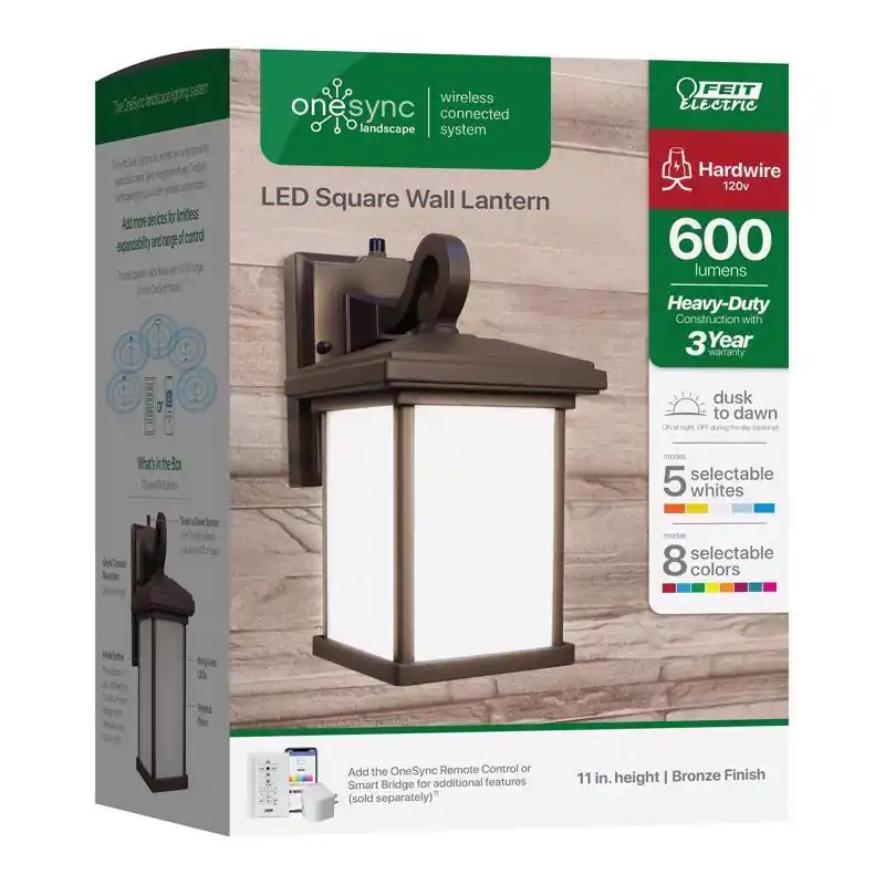 Feit OneSync Bronze Dusk to Dawn LED Wall Lantern Trending