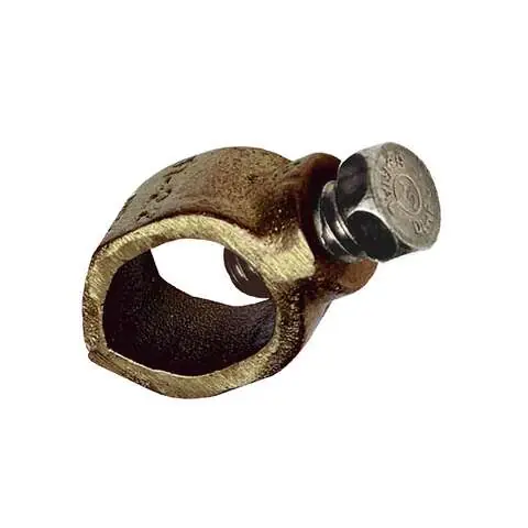 Clearance Sigma Engineered Solutions ProConnex 5/8 in. Copper Alloy Ground Rod Clamp 1 pk