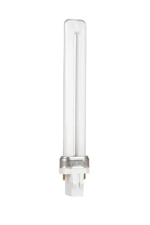 Sylvania Dulux 5 W Tubular 0.87 in. D X 1.38 in. L CFL Bulb Warm White Tubular 2700 K 1 pk Budget