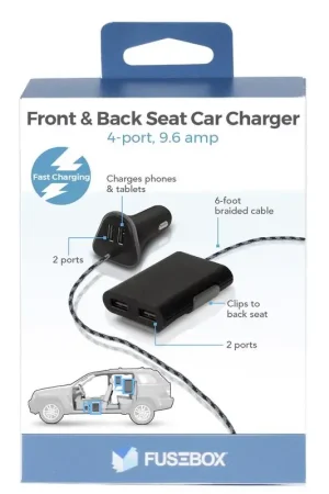 Get Yours Fusebox USB Car Charger 1 pk
