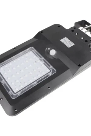 Deal Wagan Tech Motion-Sensing Solar Powered LED Black Security Light