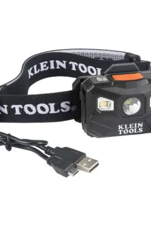 Affordable Klein Tools 400 lm Black LED Head Lamp