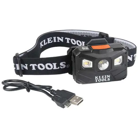 Affordable Klein Tools 400 lm Black LED Head Lamp