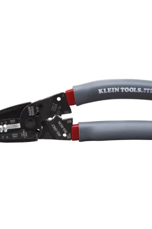 Get Yours Klein Tools Strips 10 - 26 solid and 12-28 stranded wire Ga. Crimper/Stripper