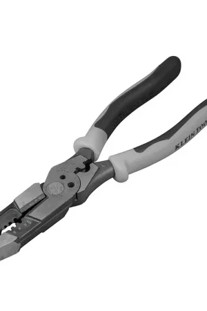 Crafted Klein Tools Strips 10-14 solid and 12-16 stranded wire Ga. 8 in. L Crimper/Cutter/Stripper