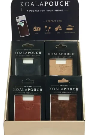 2X Mobile KoalaPouch Assorted Cell Phone Wallet For All Mobile Devices, Pack of 20 Final Sale