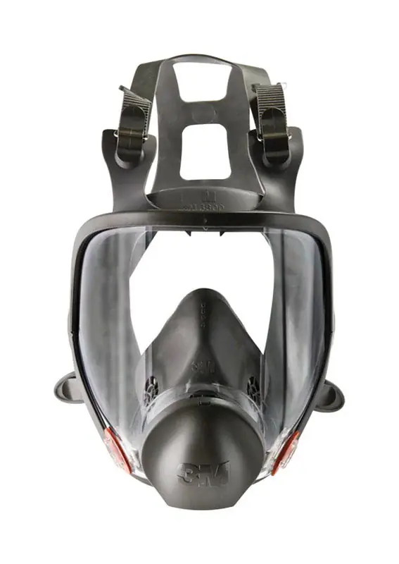 3M Construction Full Face Respirator Gray M 1 pc One Day Deal