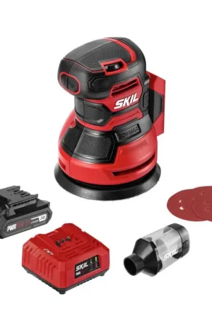 SKIL 20V PWR Core 20 Cordless Random Orbit Sander Kit (Battery & Charger) High Quality