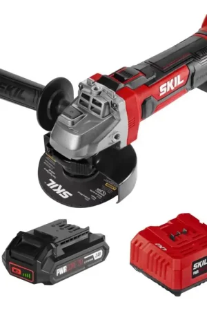 SKIL 20V PWR CORE 20 Cordless 4-1/2 in. Angle Grinder Kit (Battery & Charger) Top Rated