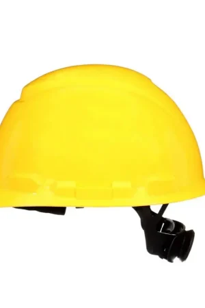 3M SecureFit 4-Point Ratchet Cap Style Hard Hat Yellow Reduced Price
