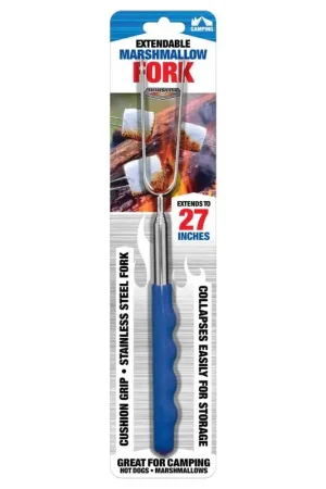 Shawshank LEDz Stainless Steel Blue/Silver Extenable Fork 1 pk Popular